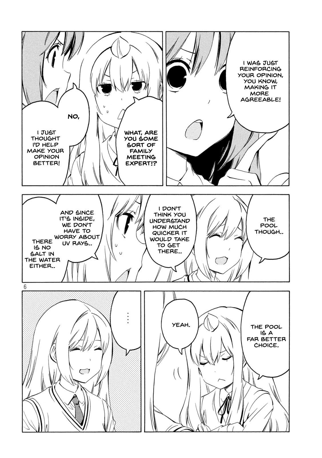 Minami-ke Chapter 417 page 6 - Chapter 417: All talk and no action