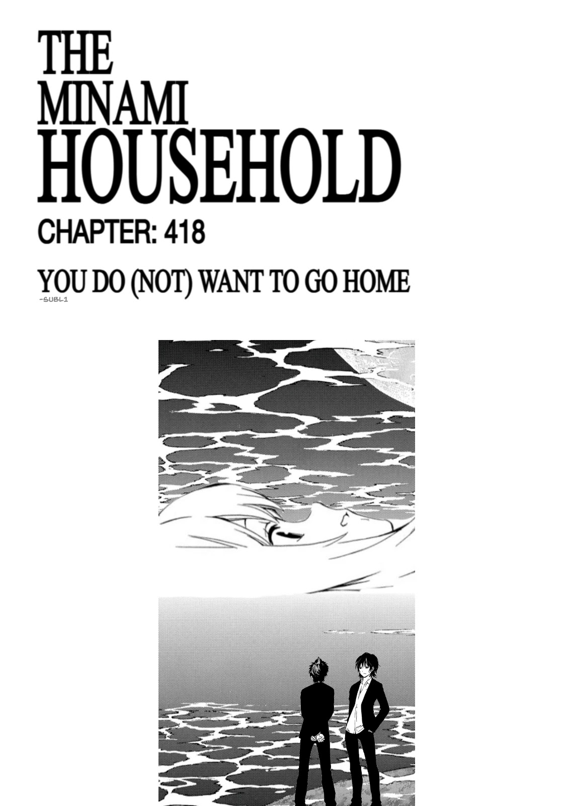 Minami-ke Chapter 418 page 9 - Chapter 418: I want to go home.