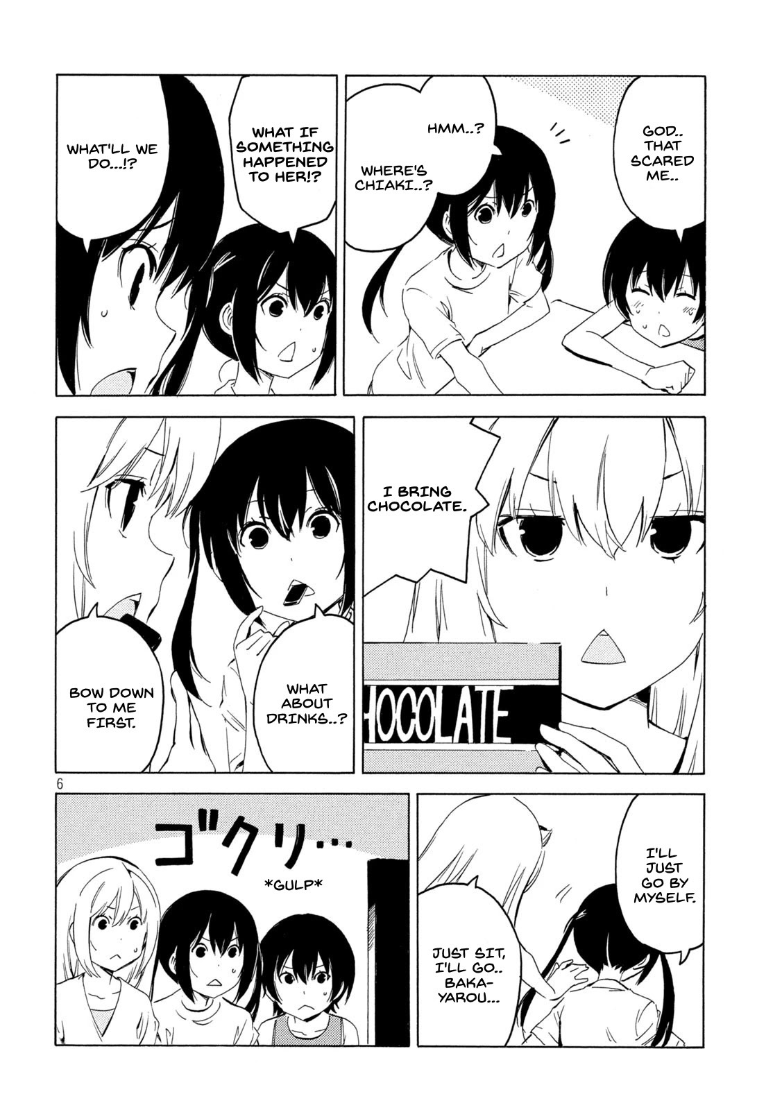 Minami-ke Chapter 419 page 6 - Chapter 419: Fetch.