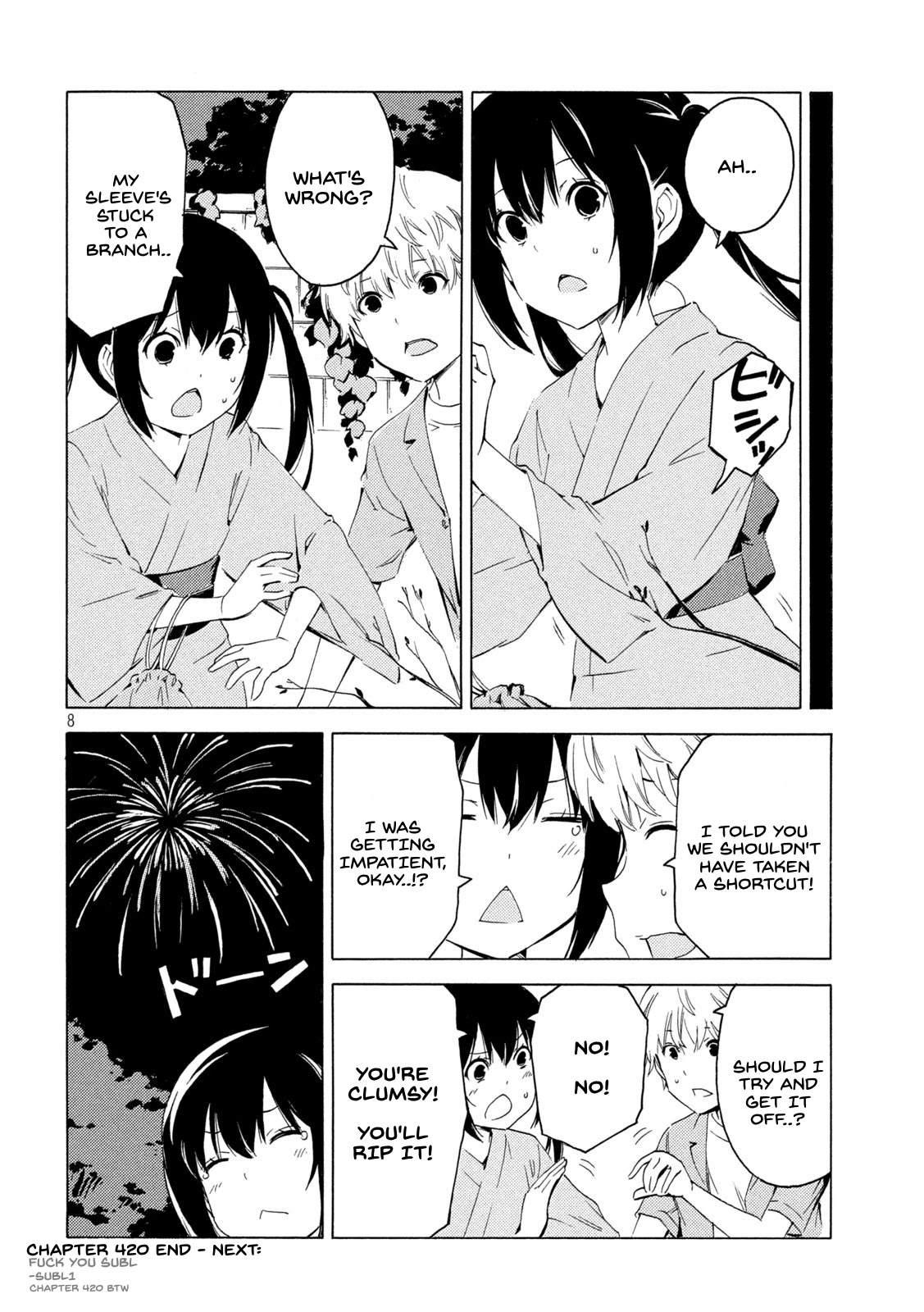 Minami-ke Chapter 420 page 8 - Chapter 420: Goal