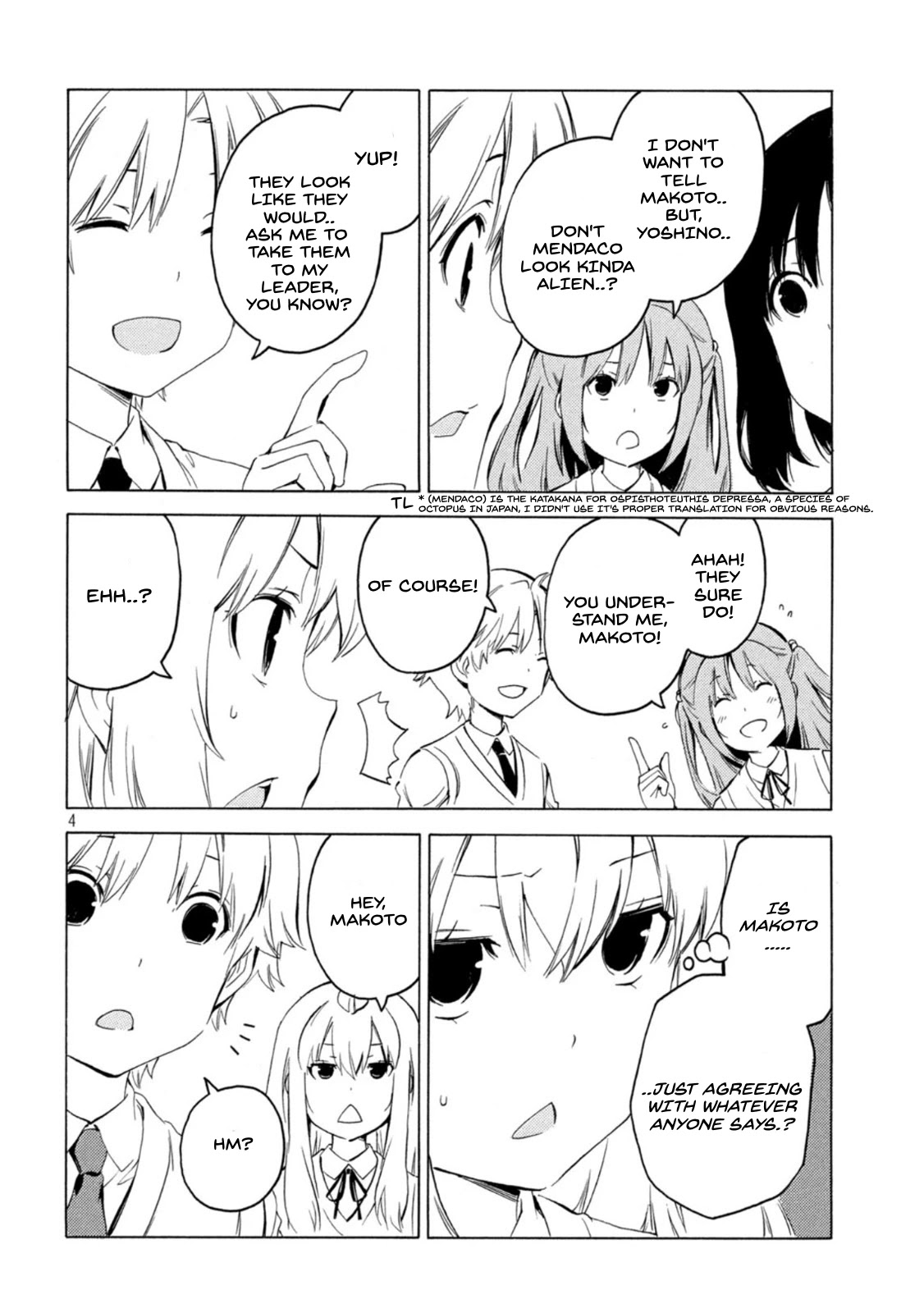 Minami-ke Chapter 421 page 4 - Chapter 421: Sea angels