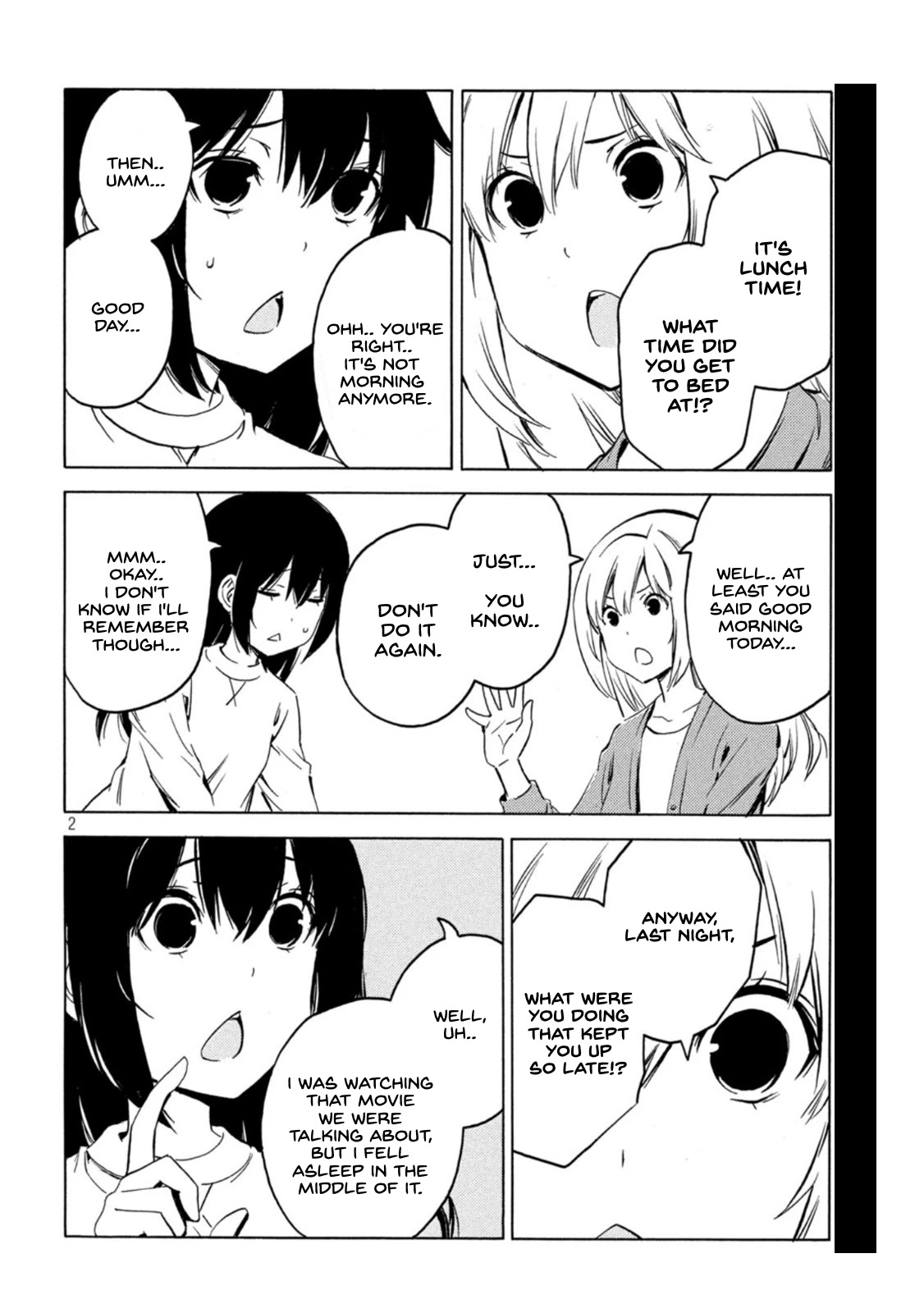 Minami-ke Chapter 423 page 2 - Chapter 423: Wake me up