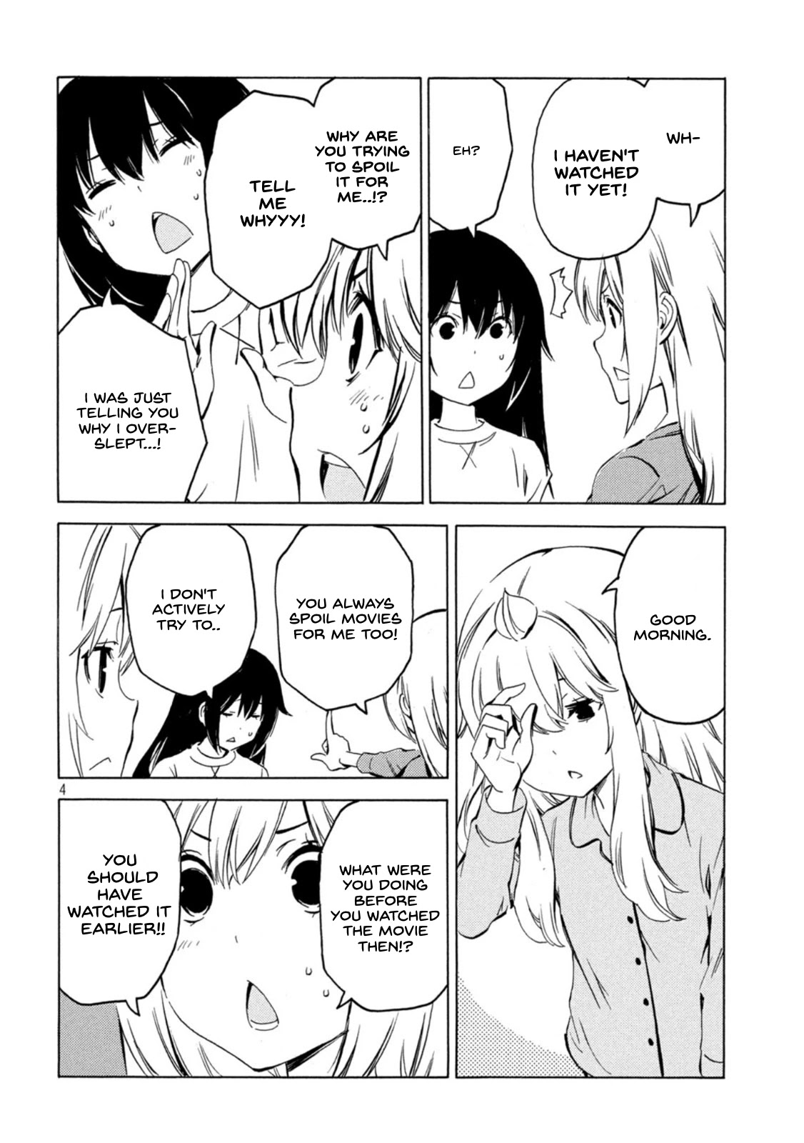 Minami-ke Chapter 423 page 4 - Chapter 423: Wake me up