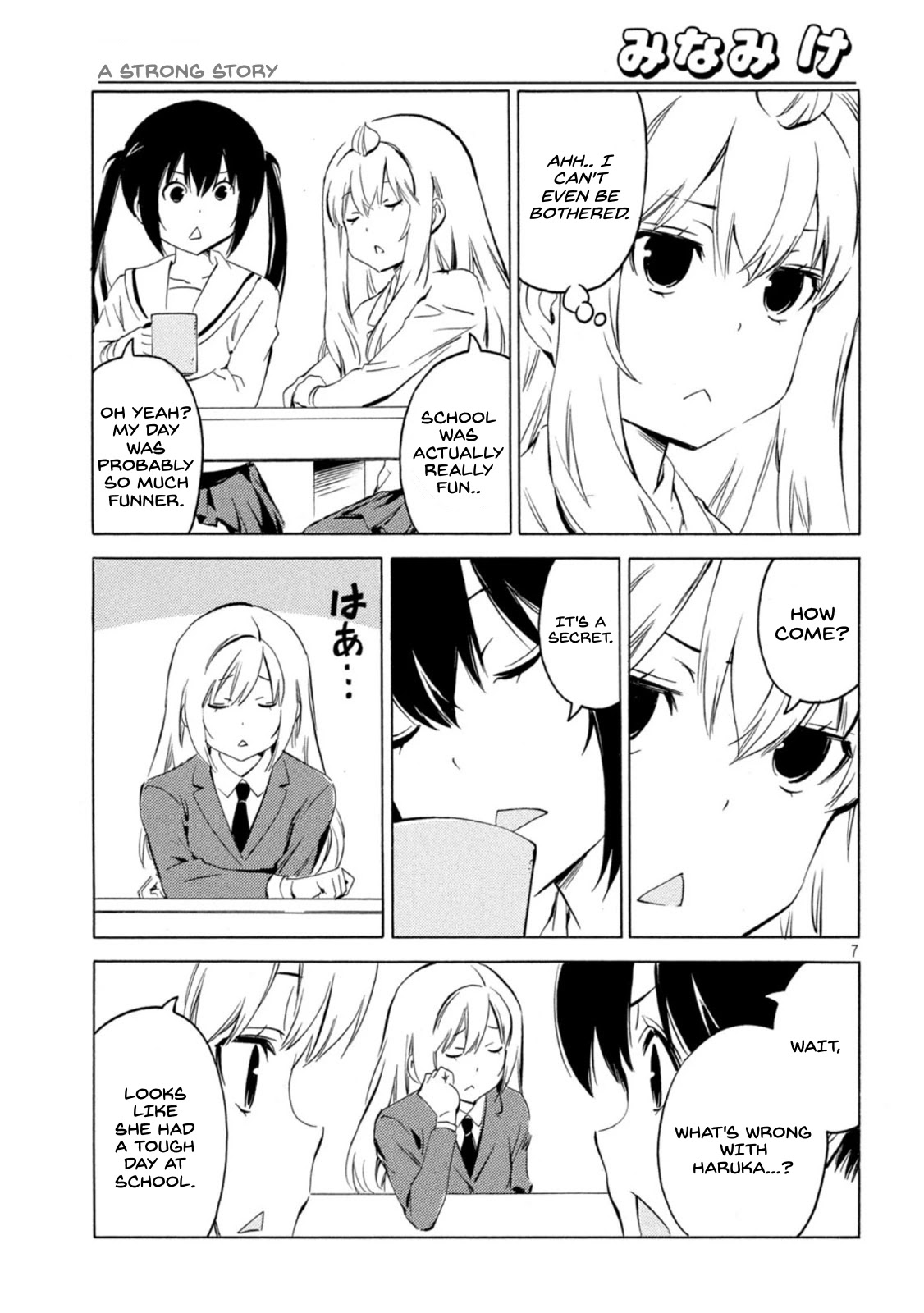Minami-ke Chapter 424 page 7 - Chapter 424: A Strong Story