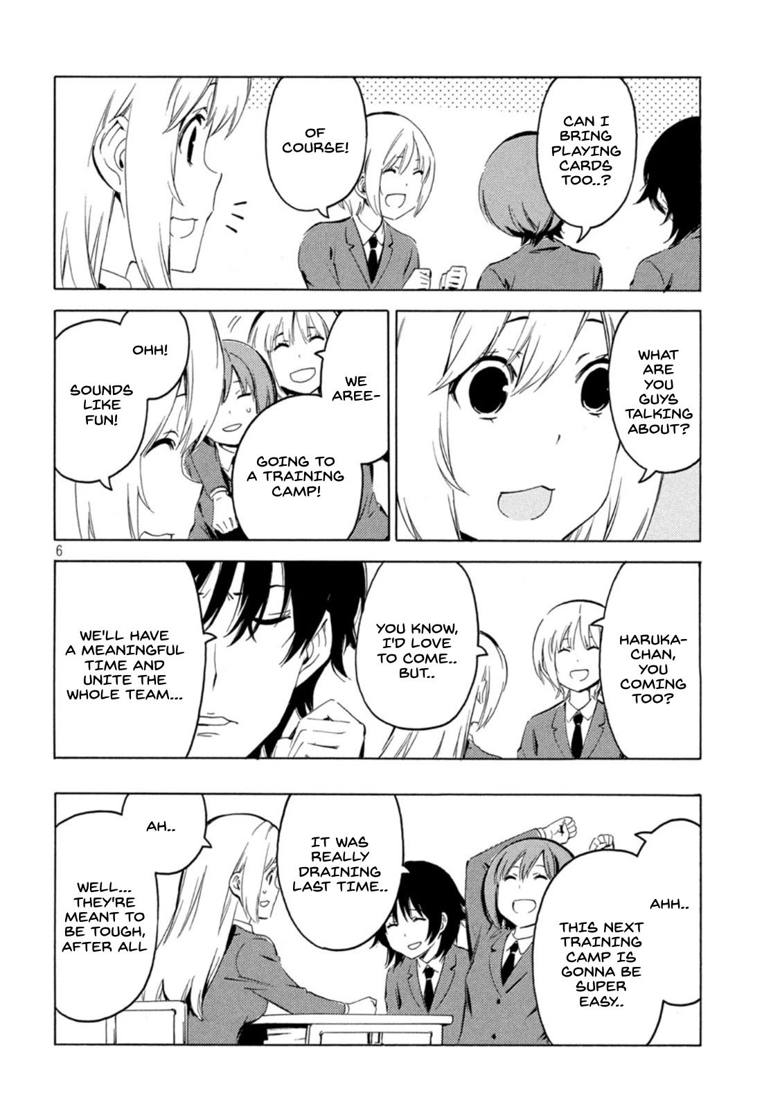 Minami-ke Chapter 425 page 6 - Chapter 425: Training