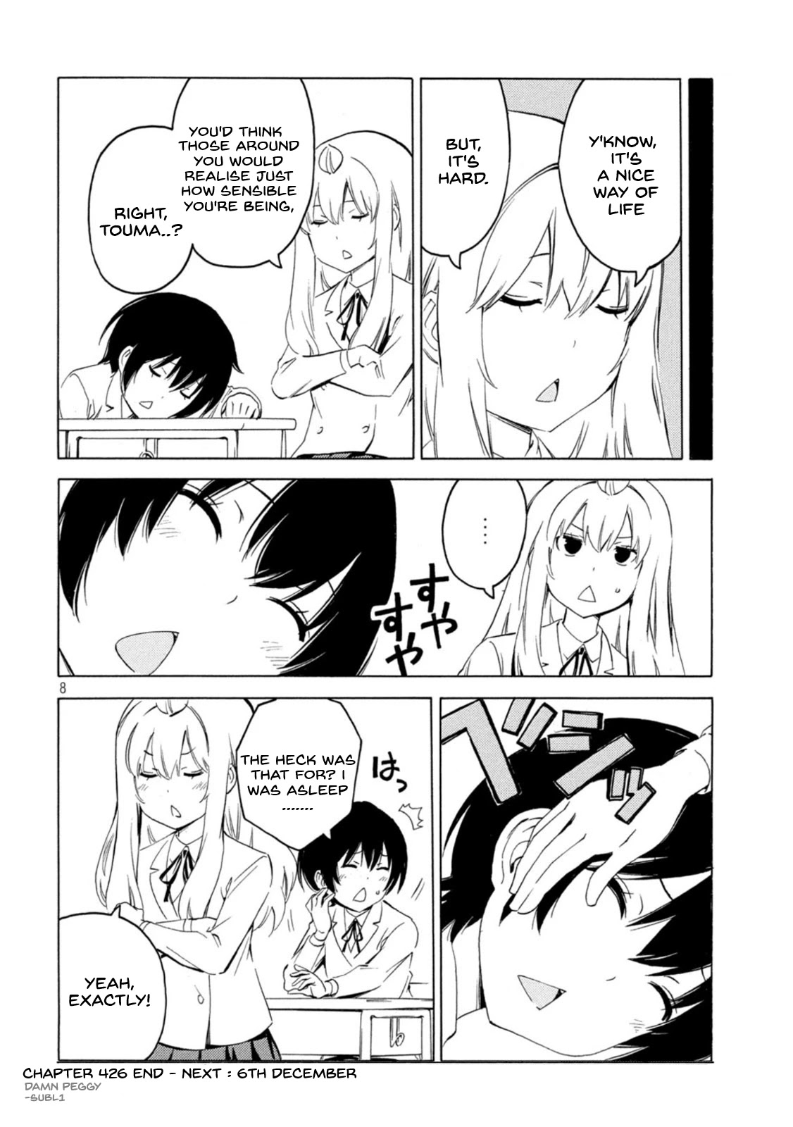 Minami-ke Chapter 426 page 8 - Chapter 426: Feeling