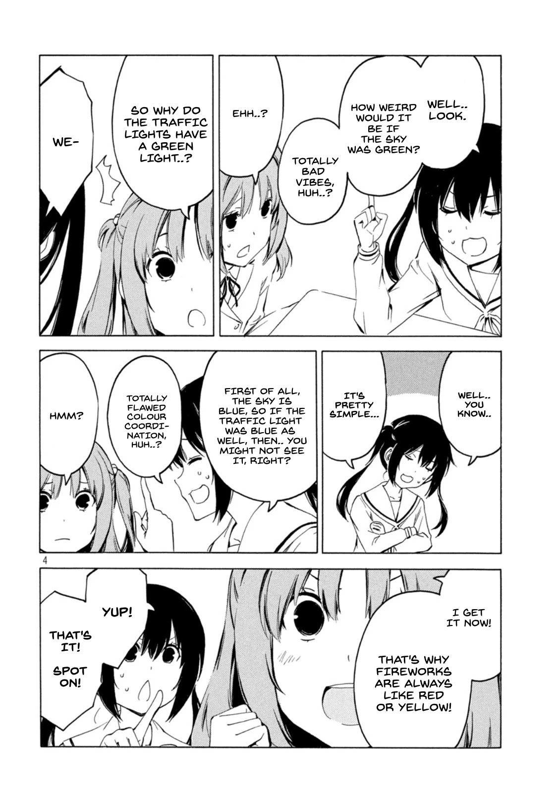 Minami-ke Chapter 427 page 4 - Chapter 427: From The Mouth