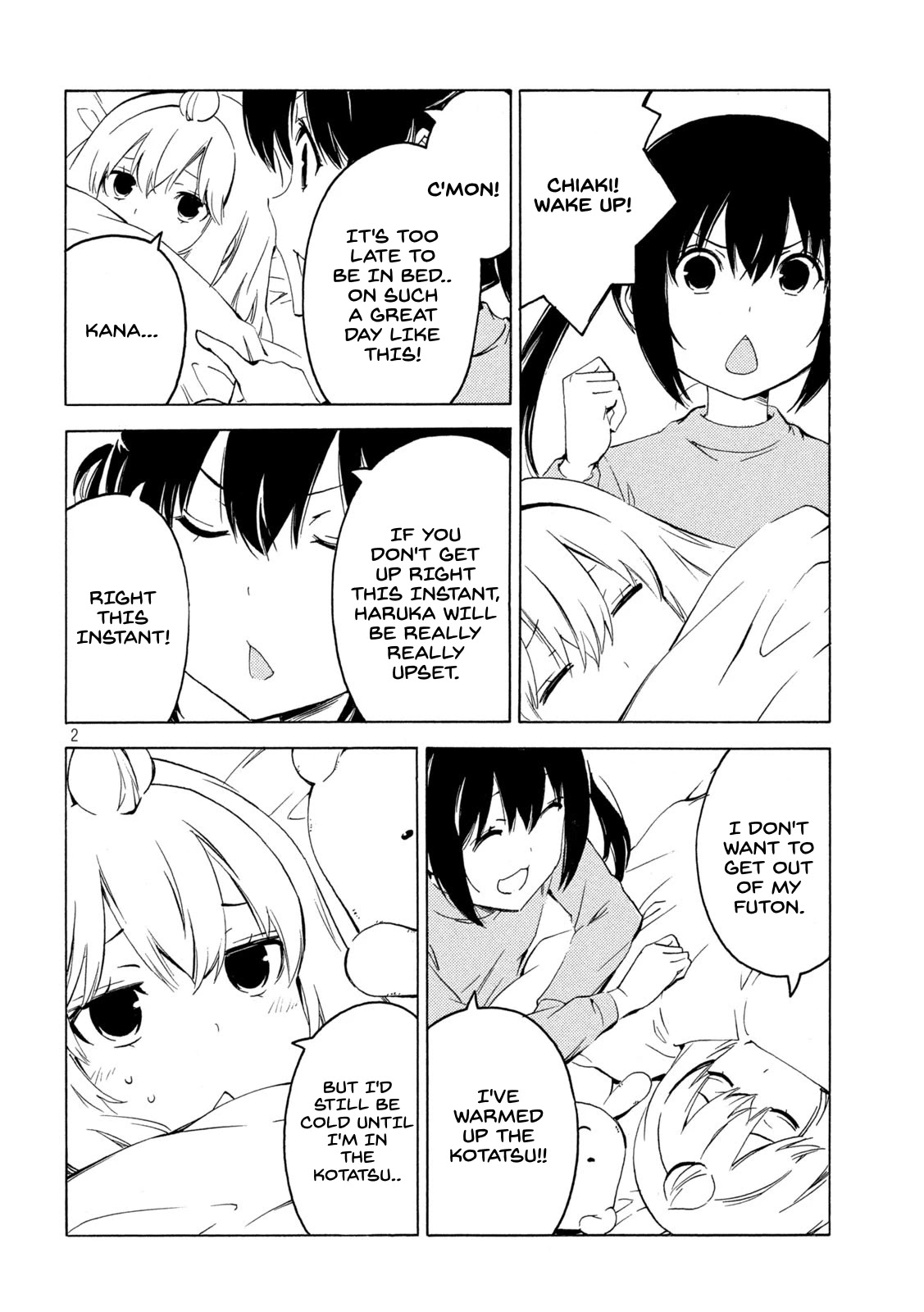 Minami-ke Chapter 428 page 2 - Chapter 428: Fresh Snow