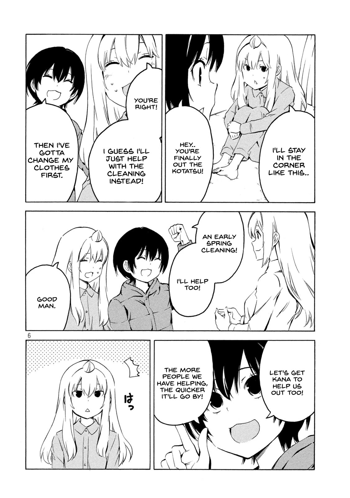 Minami-ke Chapter 428 page 6 - Chapter 428: Fresh Snow