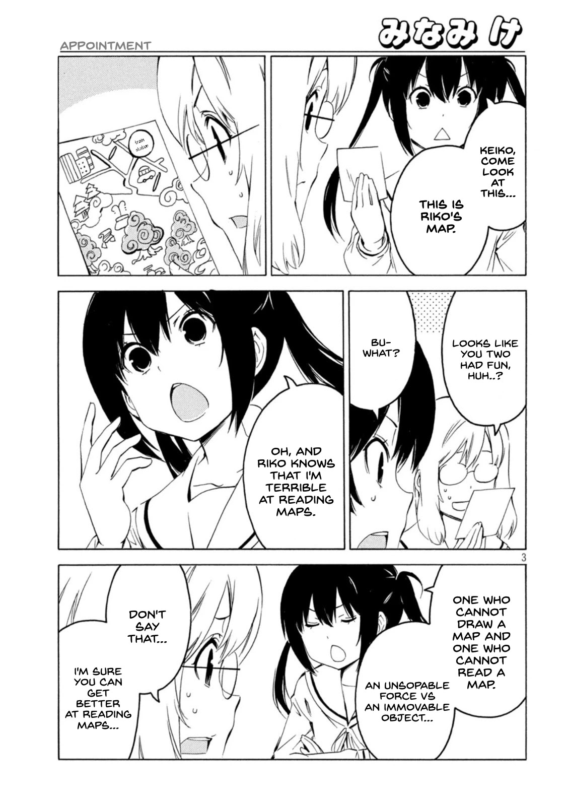 Minami-ke Chapter 430 page 3 - Chapter 430: Appointment