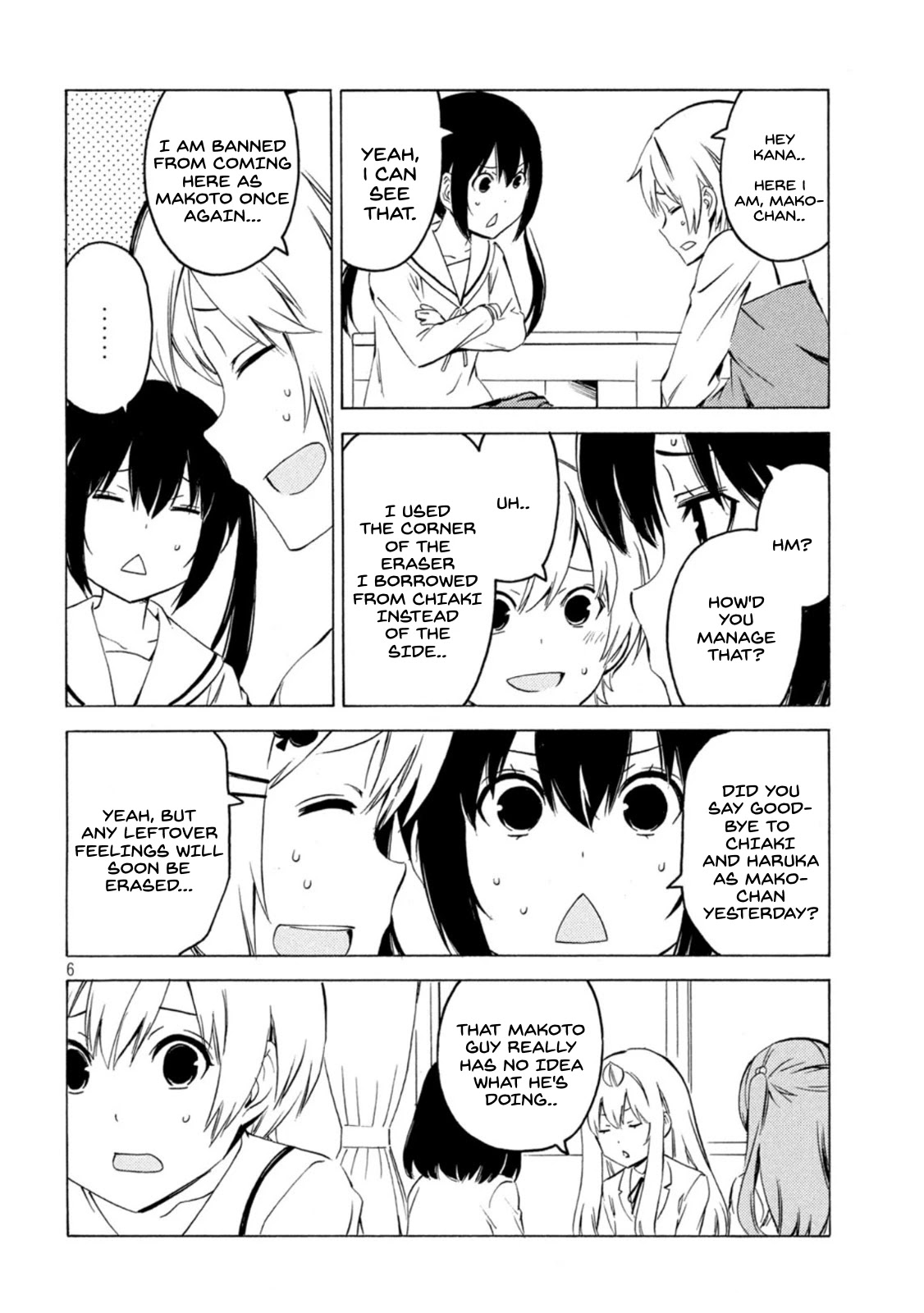 Minami-ke Chapter 432 page 6 - Chapter 432: a tearful farewell