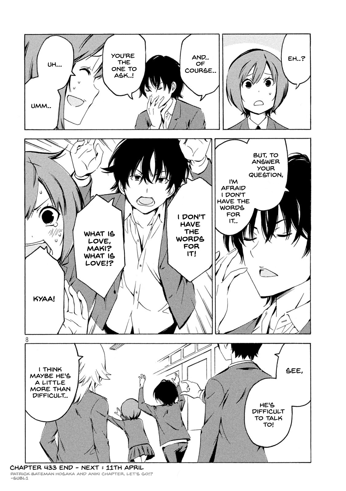 Minami-ke Chapter 433 page 8 - Chapter 433: No Need to Ask