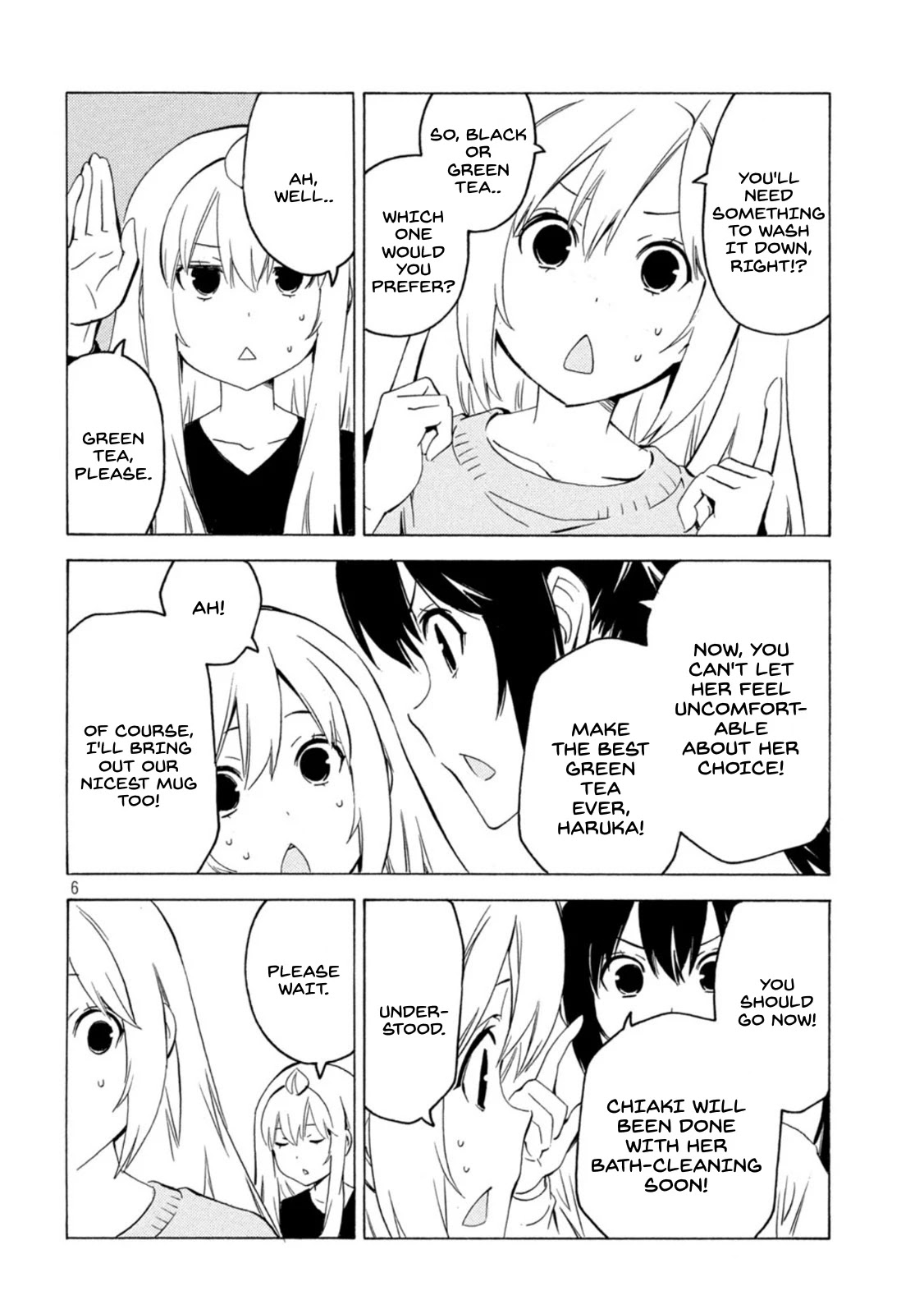 Minami-ke Chapter 434 page 6 - Chapter 434: Immediately