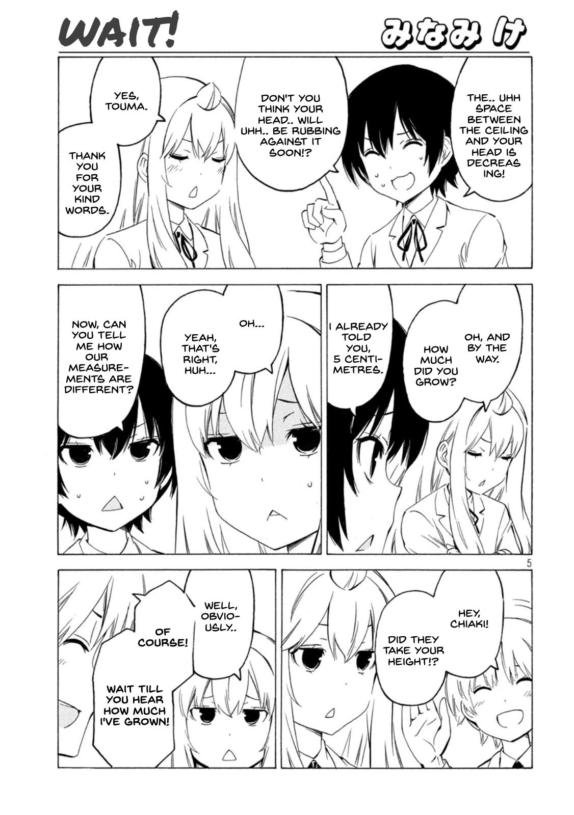 Minami-ke Chapter 435 page 5 - Chapter 435: Wait!