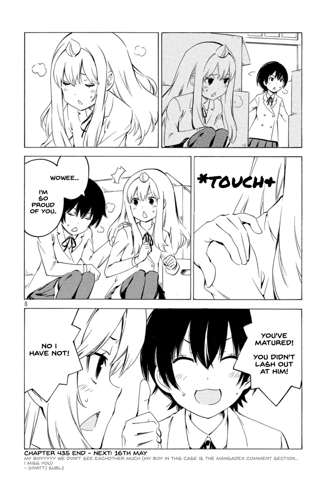 Minami-ke Chapter 435 page 8 - Chapter 435: Wait!