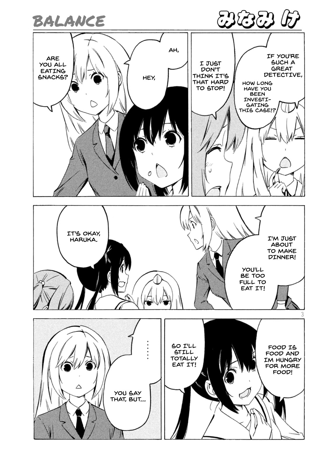 Minami-ke Chapter 436 page 3 - Chapter 436: Balance