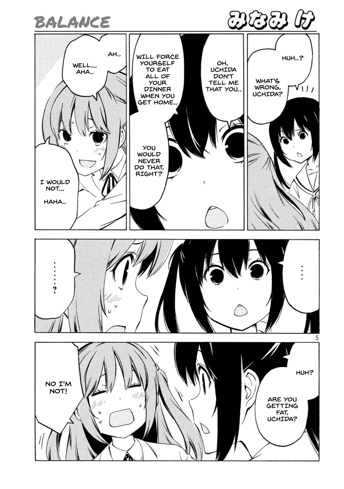 Minami-ke Chapter 436 page 5 - Chapter 436: Balance