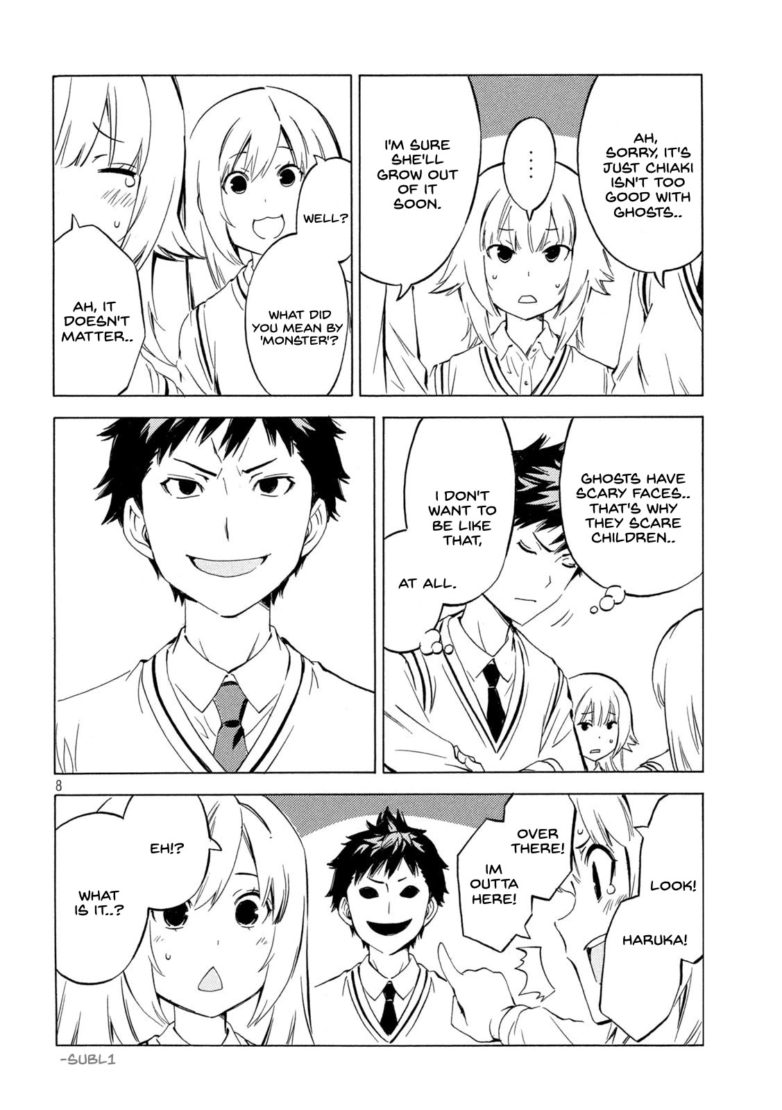 Minami-ke Chapter 440 page 8 - Chapter 440: I'm outta here!