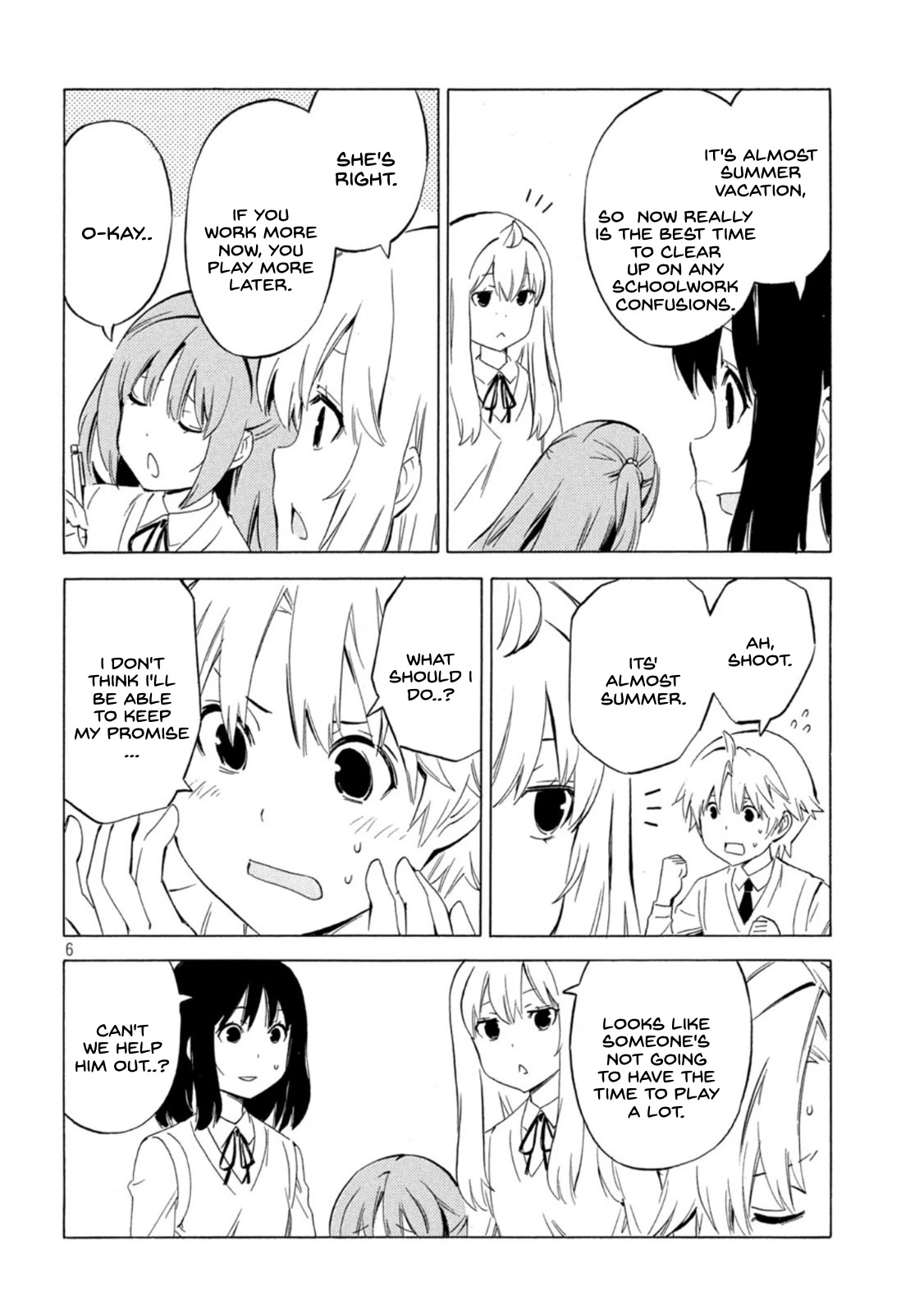 Minami-ke Chapter 441 page 6 - Chapter 441: Handkerchief Borrowing