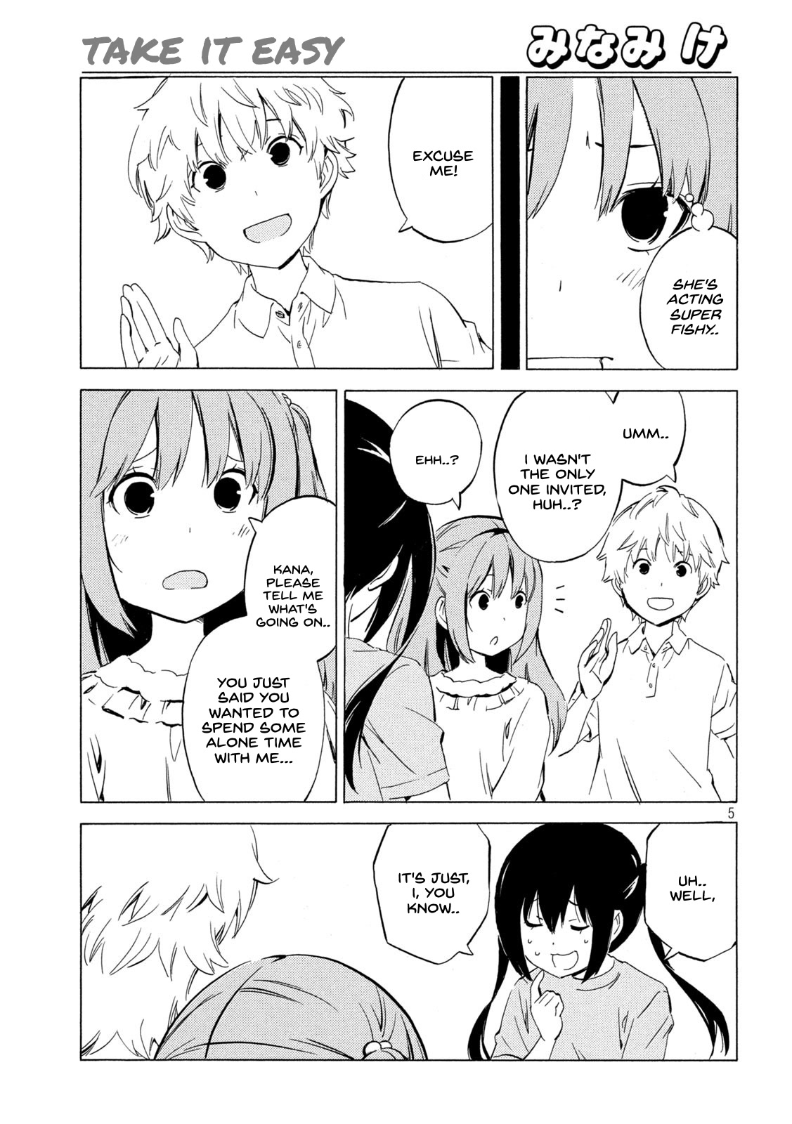 Minami-ke Chapter 442 page 5 - Chapter 442: Take It Easy
