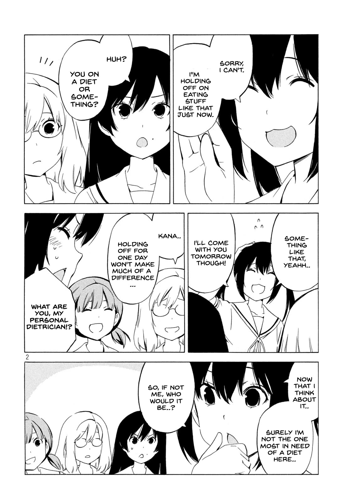 Minami-ke Chapter 444 page 2 - Chapter 444: Have you eaten?