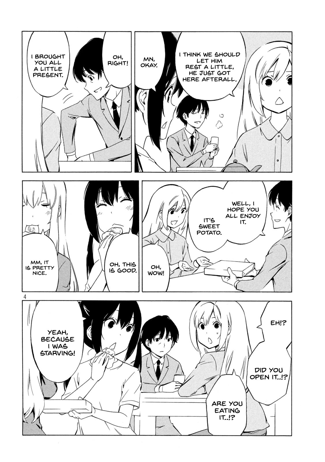 Minami-ke Chapter 444 page 4 - Chapter 444: Have you eaten?
