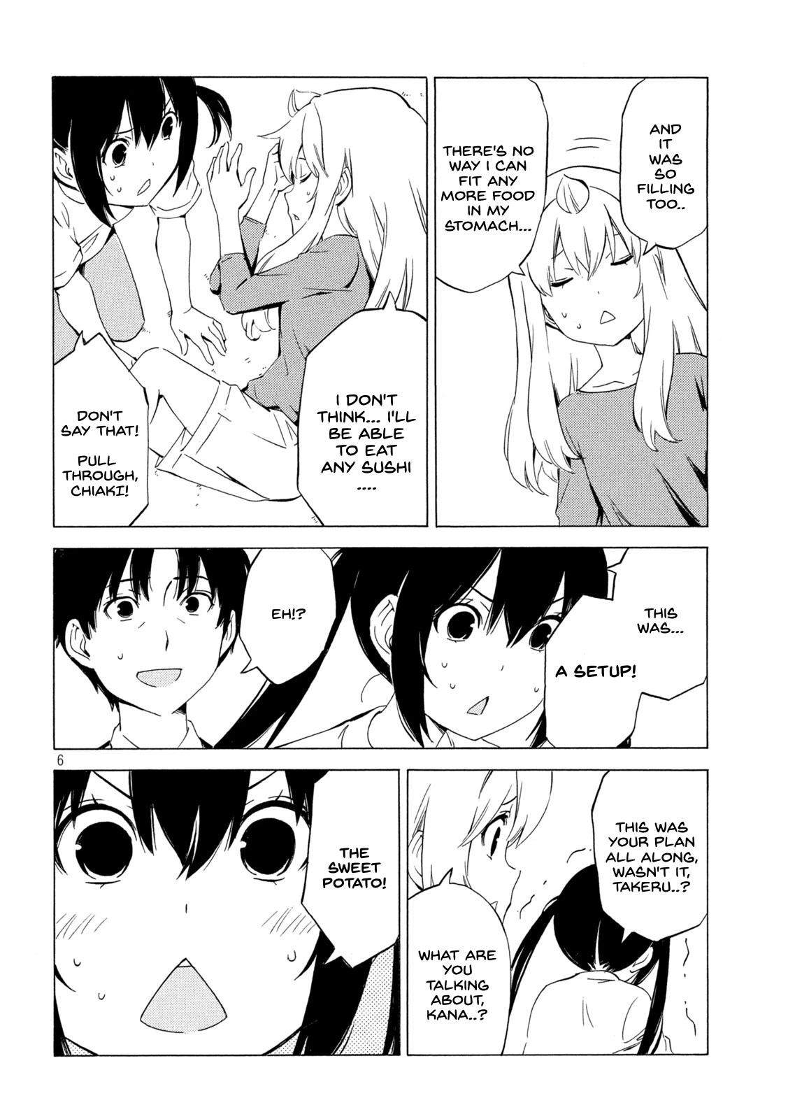 Minami-ke Chapter 444 page 6 - Chapter 444: Have you eaten?