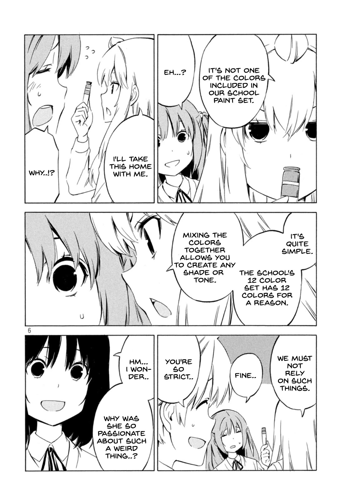 Minami-ke Chapter 445 page 6 - Chapter 445: Colors