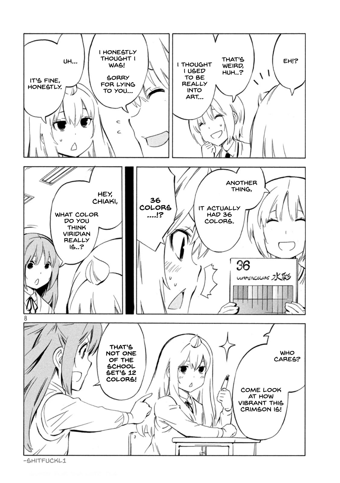 Minami-ke Chapter 445 page 8 - Chapter 445: Colors