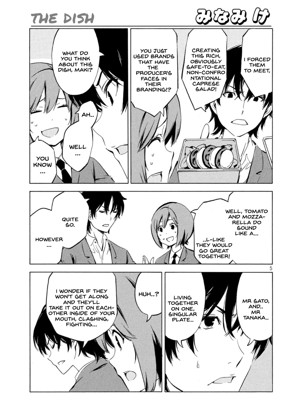 Minami-ke Chapter 446 page 5 - Chapter 446: The Dish