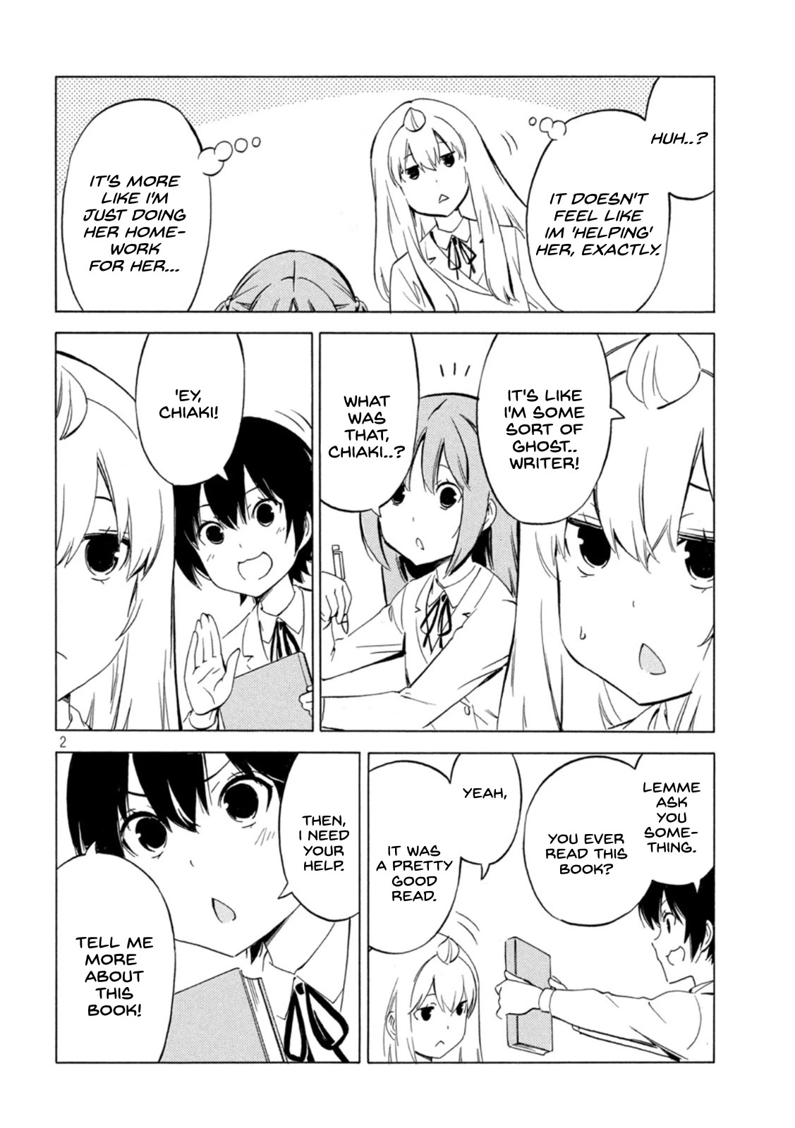 Minami-ke Chapter 447 page 2 - Chapter 447: That's a Ghost.