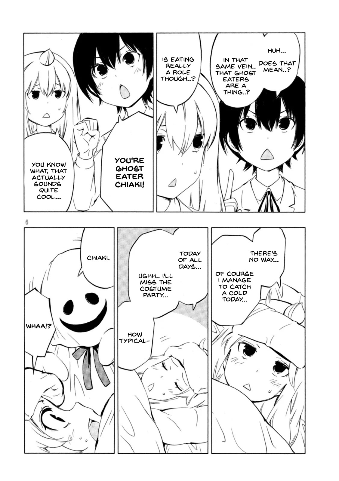 Minami-ke Chapter 447 page 6 - Chapter 447: That's a Ghost.