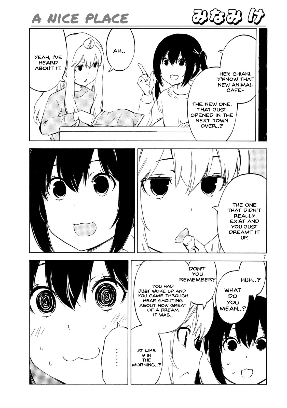 Minami-ke Chapter 448 page 7 - Chapter 448: A Nice Place