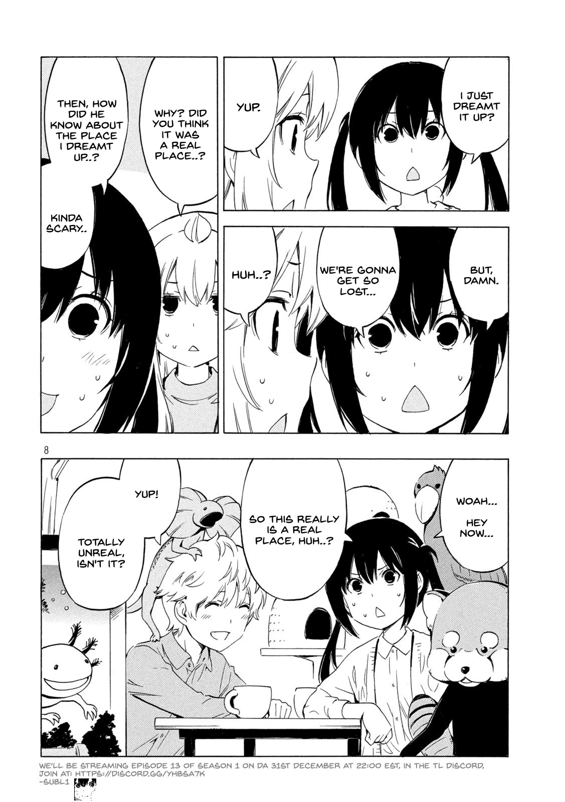 Minami-ke Chapter 448 page 8 - Chapter 448: A Nice Place