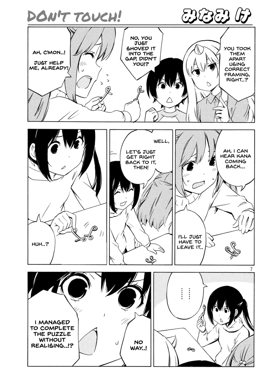 Minami-ke Chapter 449 page 7 - Chapter 449: Don't Touch!