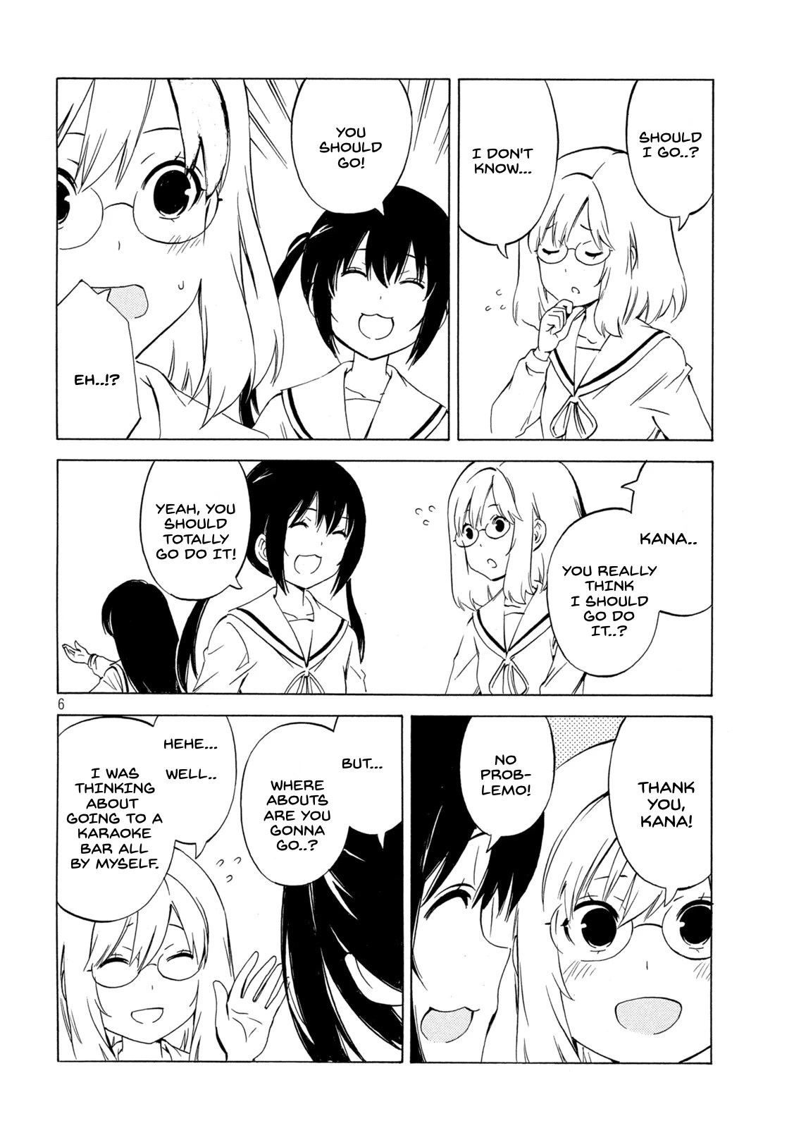 Minami-ke Chapter 452 page 6 - Chapter 452: I Can Do It!