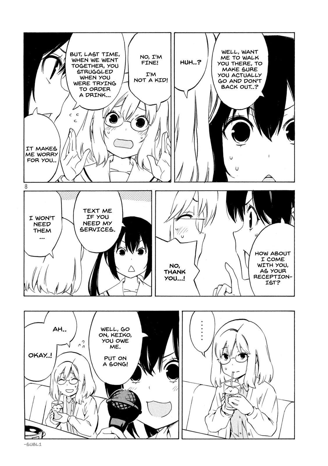 Minami-ke Chapter 452 page 8 - Chapter 452: I Can Do It!
