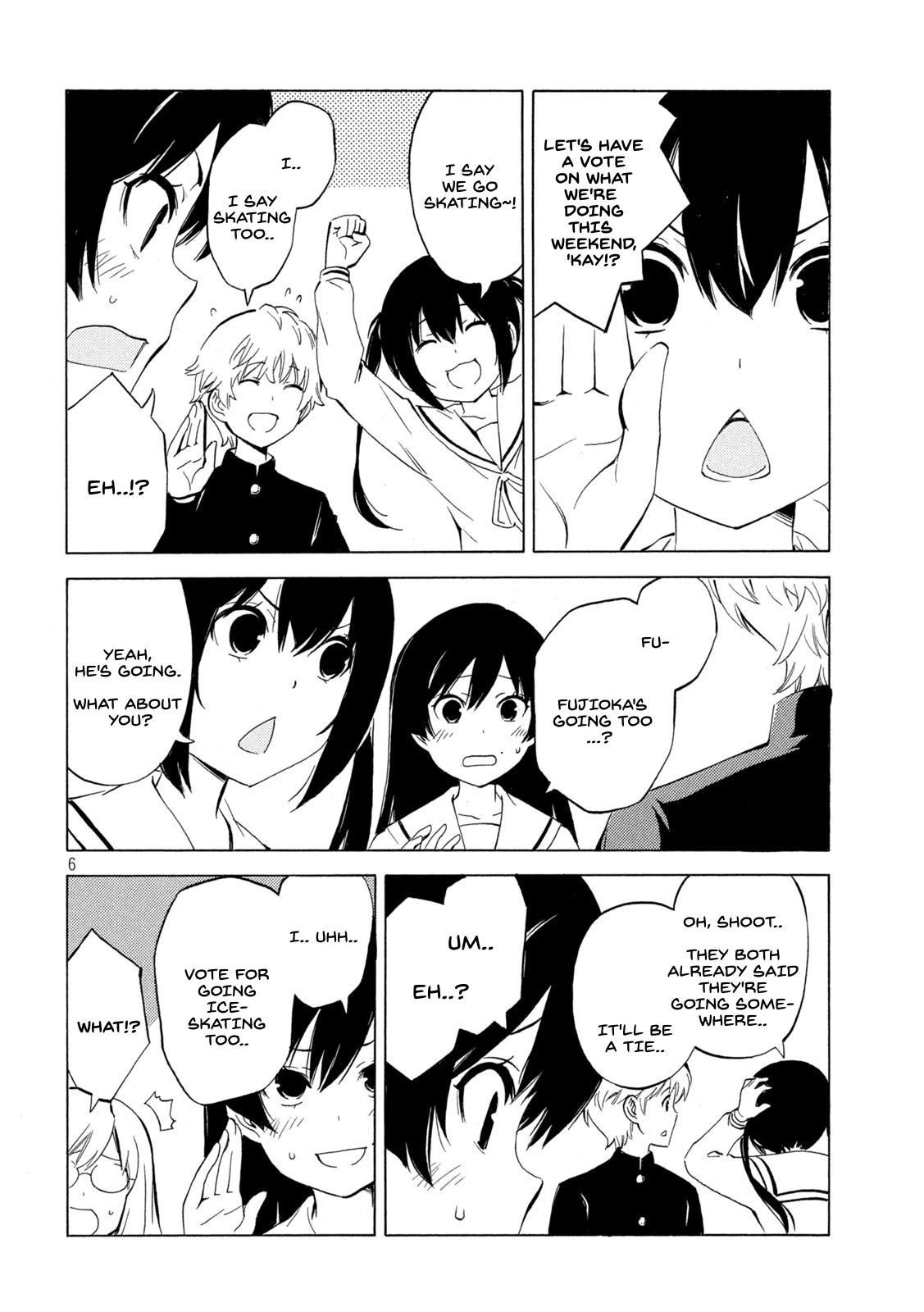 Minami-ke Chapter 454 page 6 - Chapter 454: Two-To-One