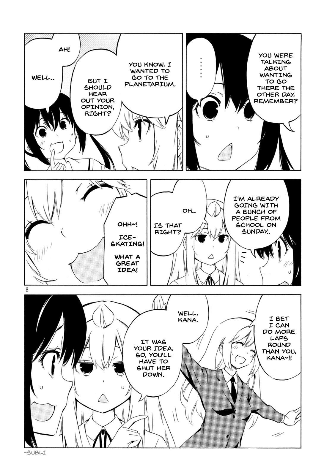Minami-ke Chapter 454 page 8 - Chapter 454: Two-To-One