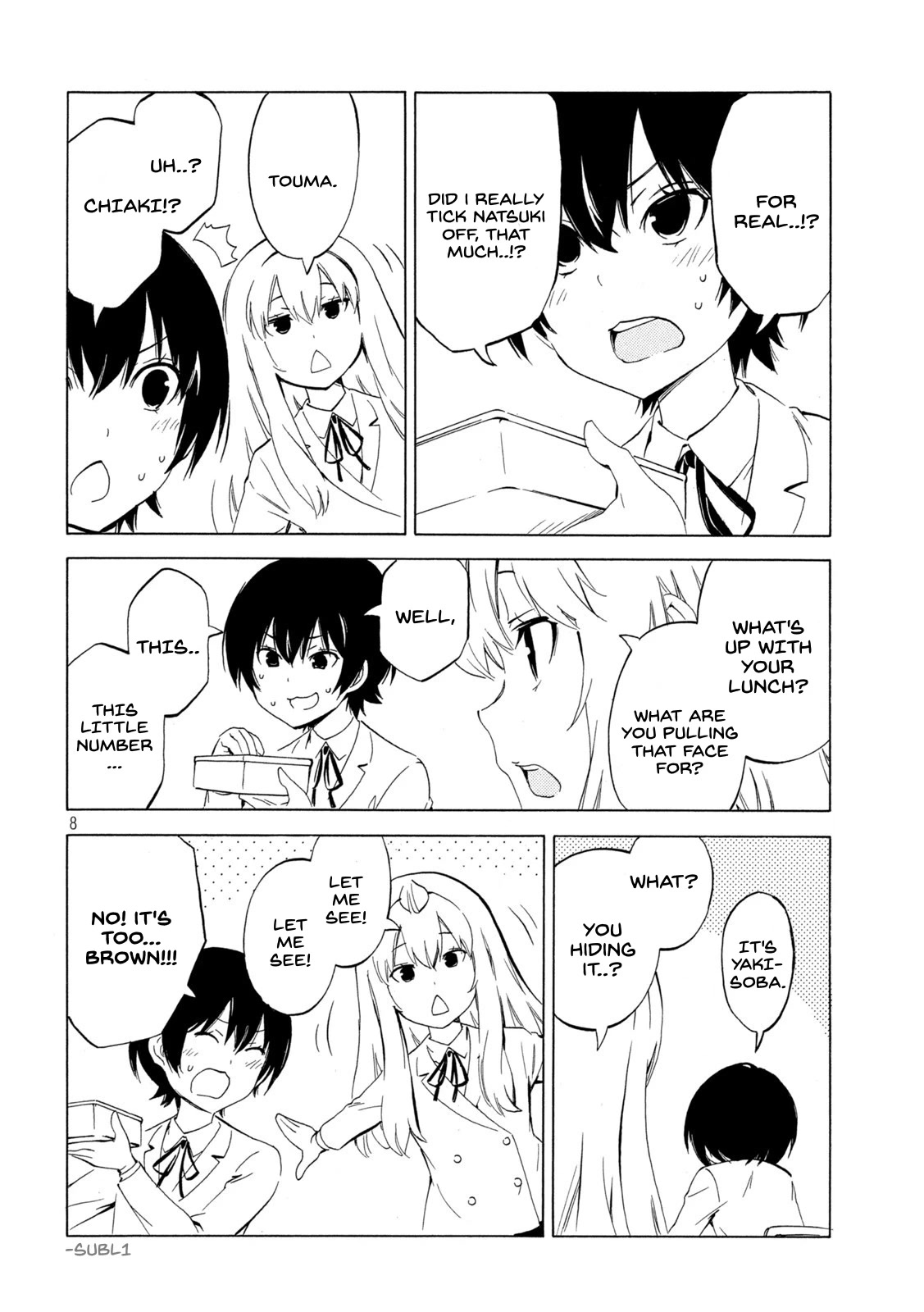 Minami-ke Chapter 455 page 8 - Chapter 455: Let me see!