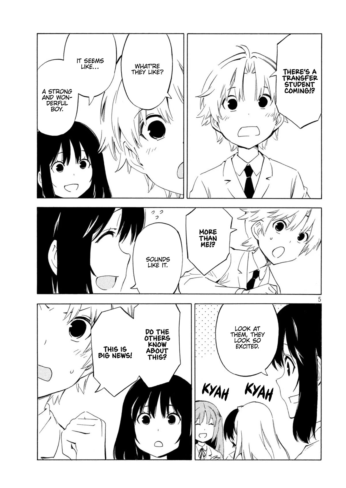 Minami-ke Chapter 456 page 5 - Chapter 456: What would you do if one comes?