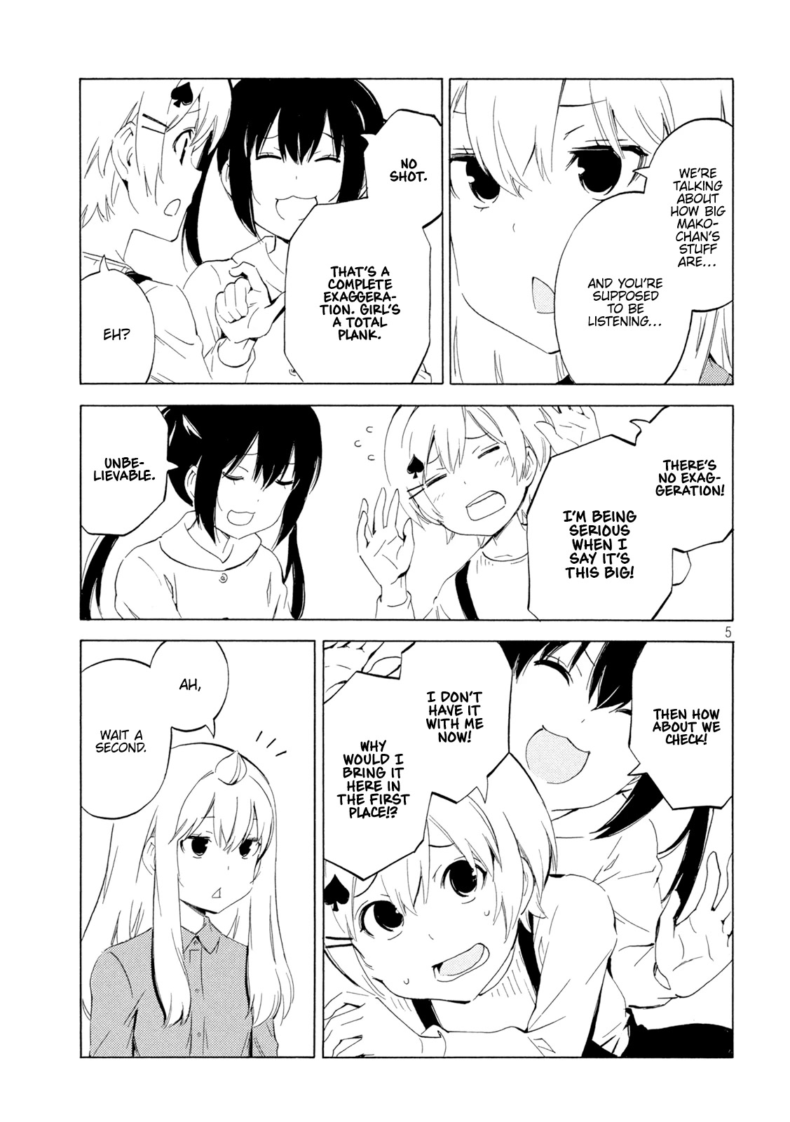 Minami-ke Chapter 457 page 5 - Chapter 457: Listen closely.