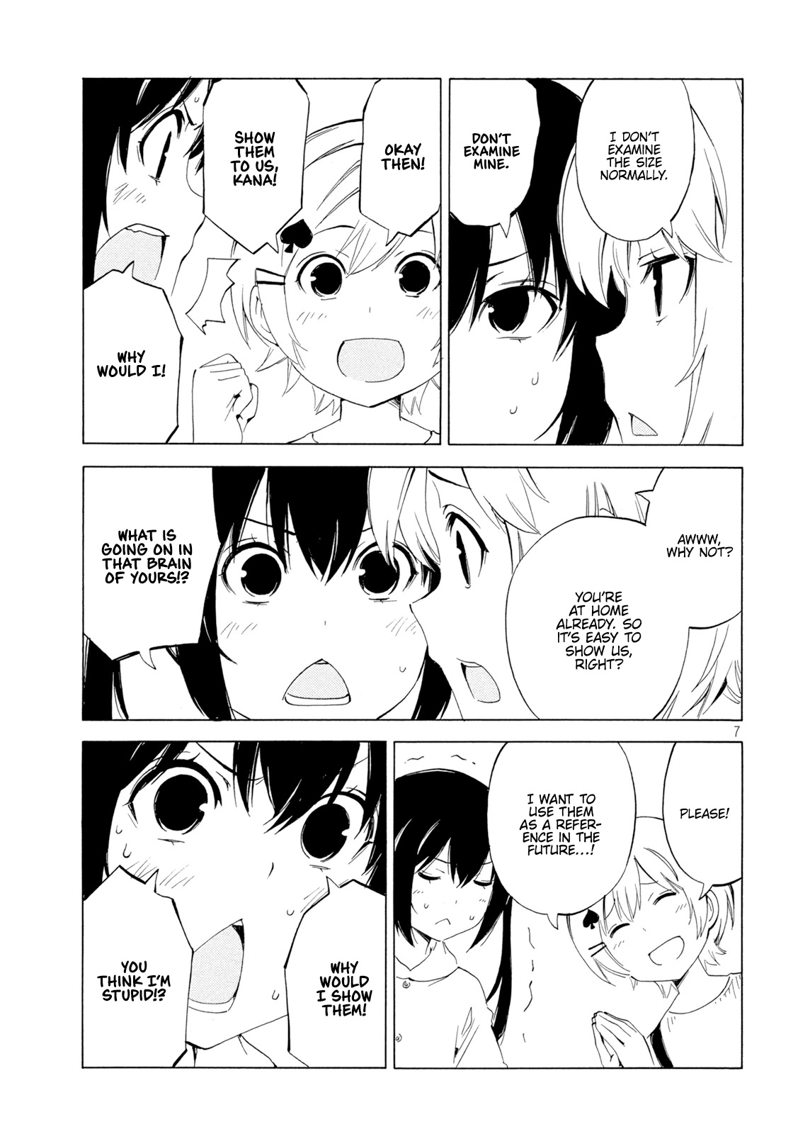 Minami-ke Chapter 457 page 7 - Chapter 457: Listen closely.