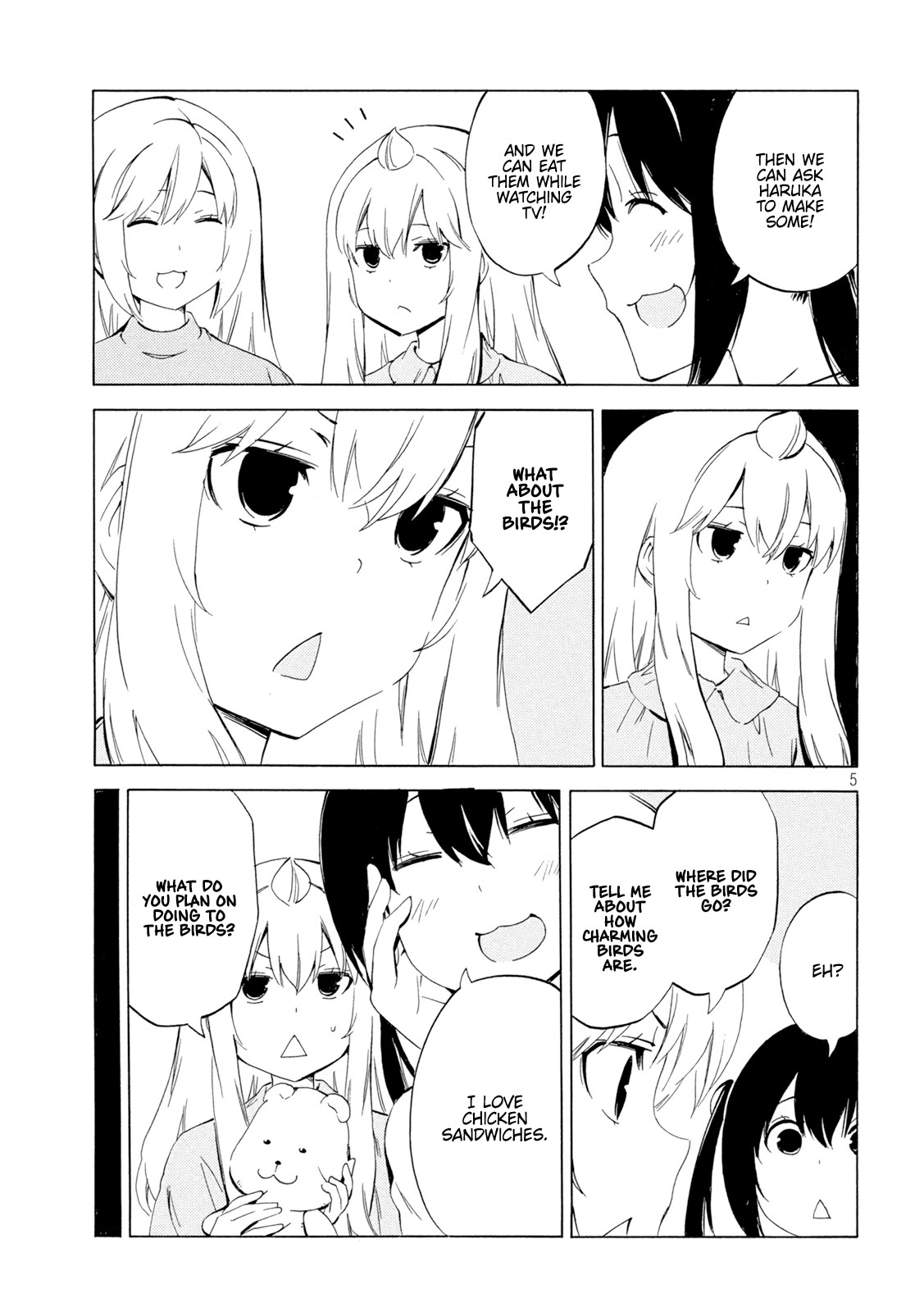 Minami-ke Chapter 458 page 5 - Chapter 458: "Look at this"