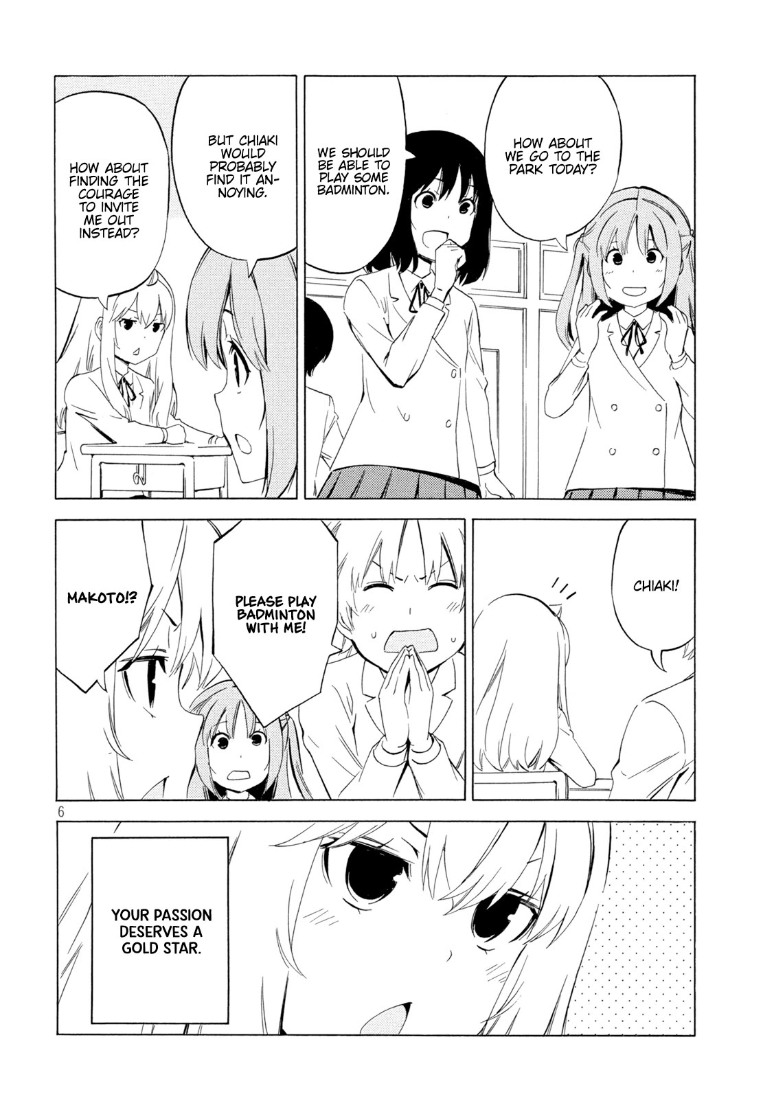 Minami-ke Chapter 458 page 6 - Chapter 458: "Look at this"