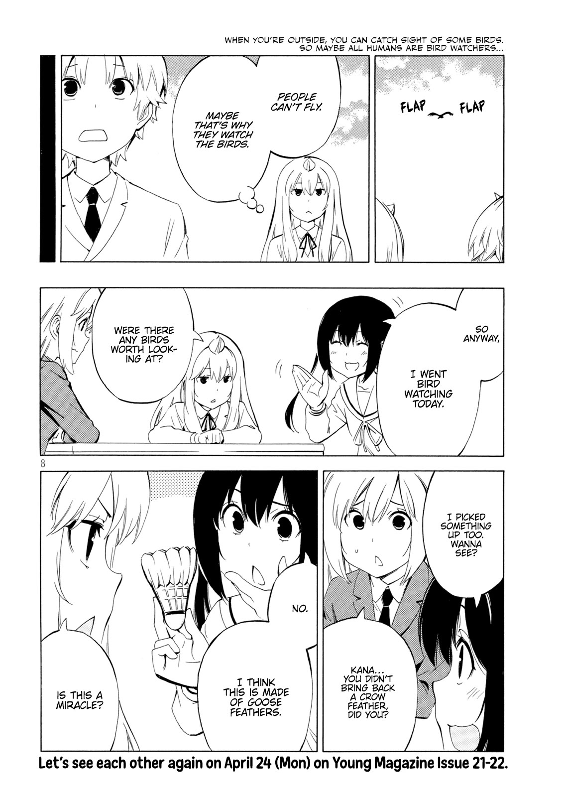 Minami-ke Chapter 458 page 8 - Chapter 458: "Look at this"