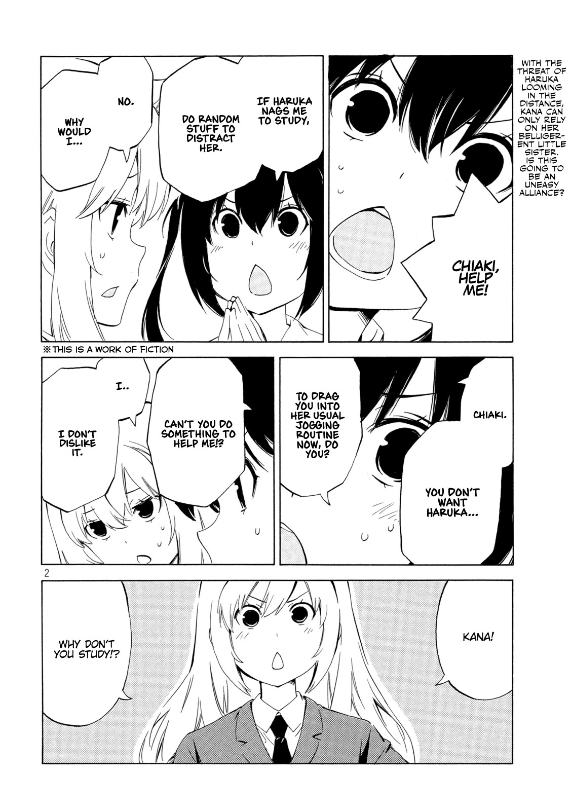 Minami-ke Chapter 459 page 2 - Chapter 459: Random stuff