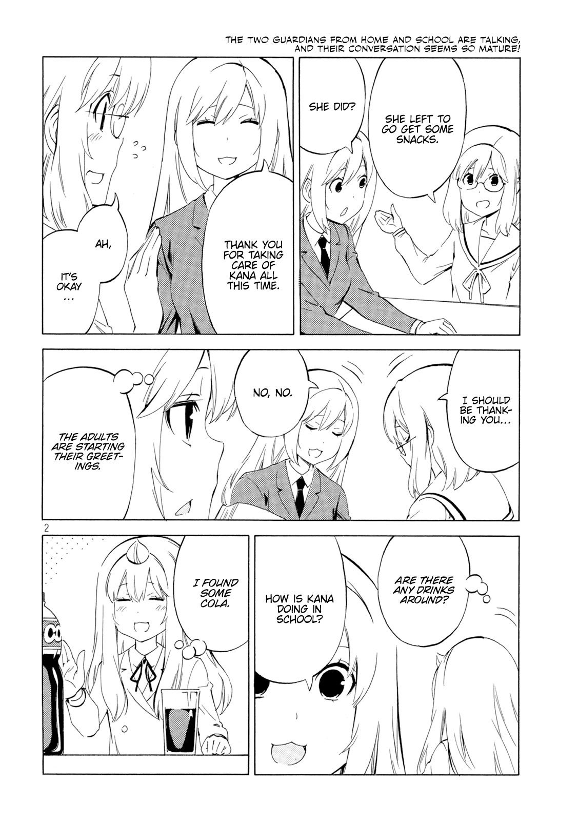 Minami-ke Chapter 460 page 2 - Chapter 460: "Thank you"