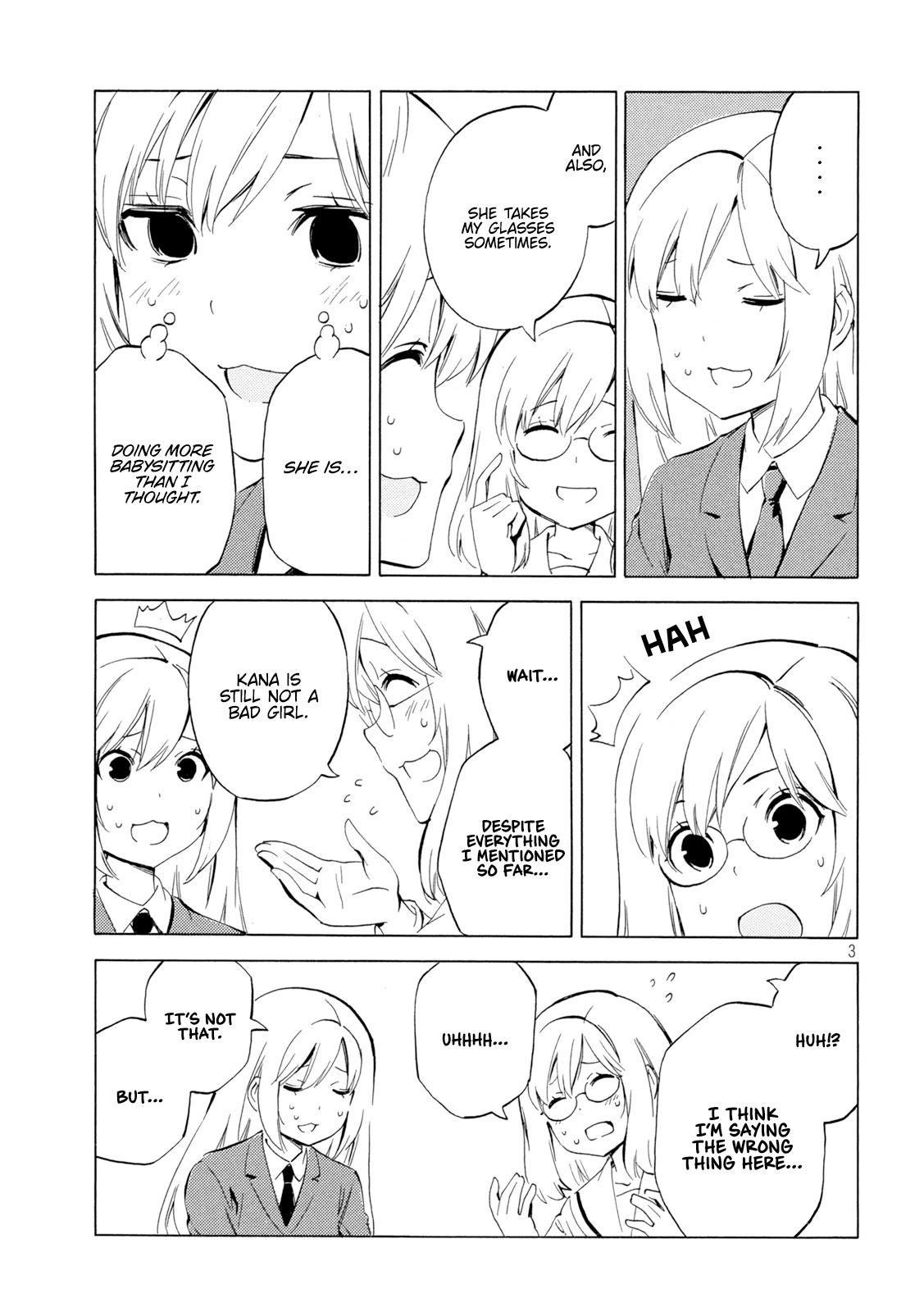 Minami-ke Chapter 460 page 3 - Chapter 460: "Thank you"