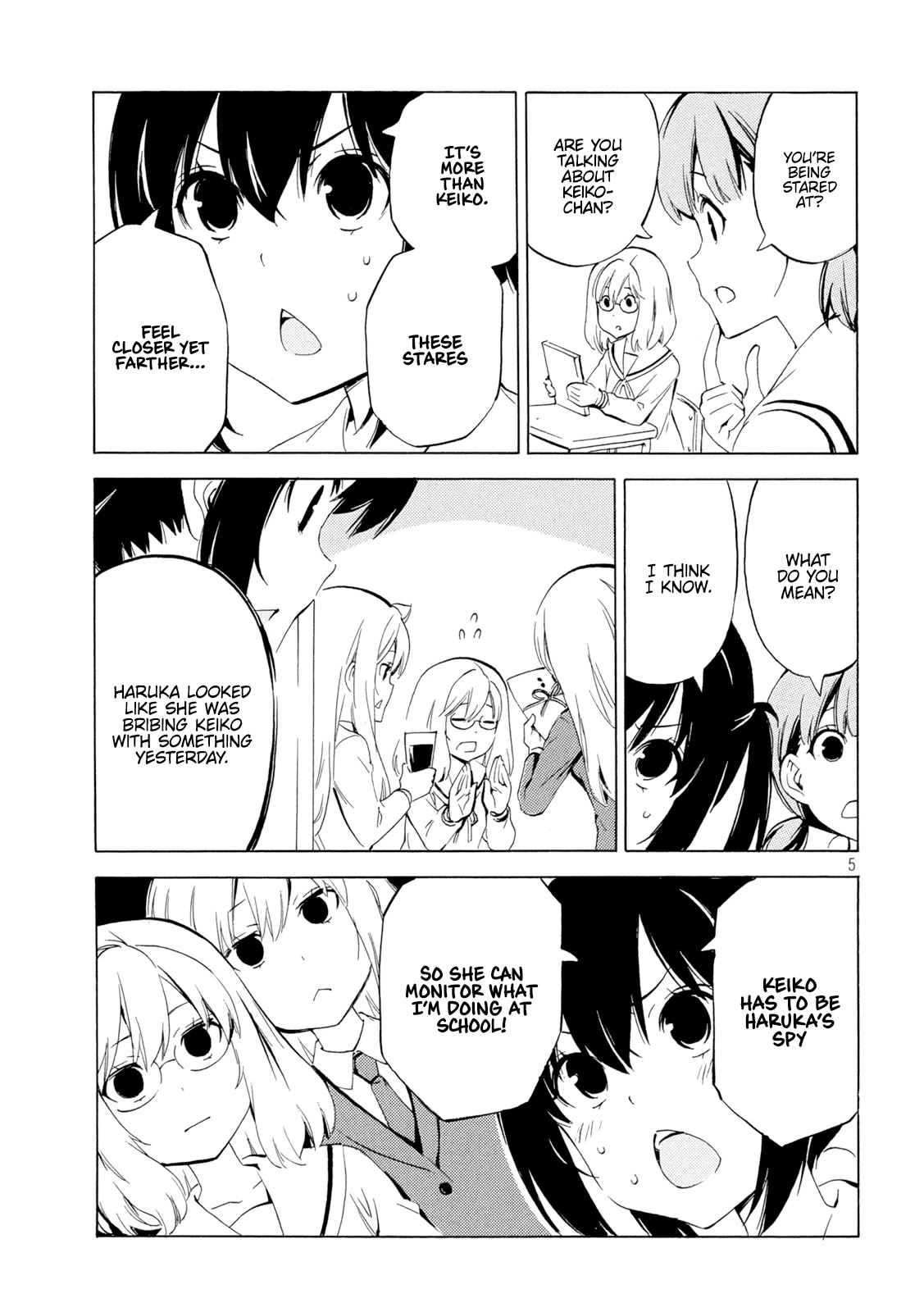 Minami-ke Chapter 460 page 5 - Chapter 460: "Thank you"
